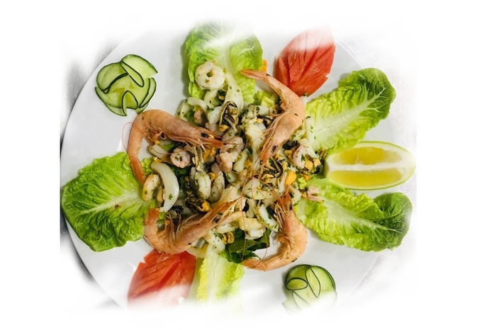 salade octopus oualidia